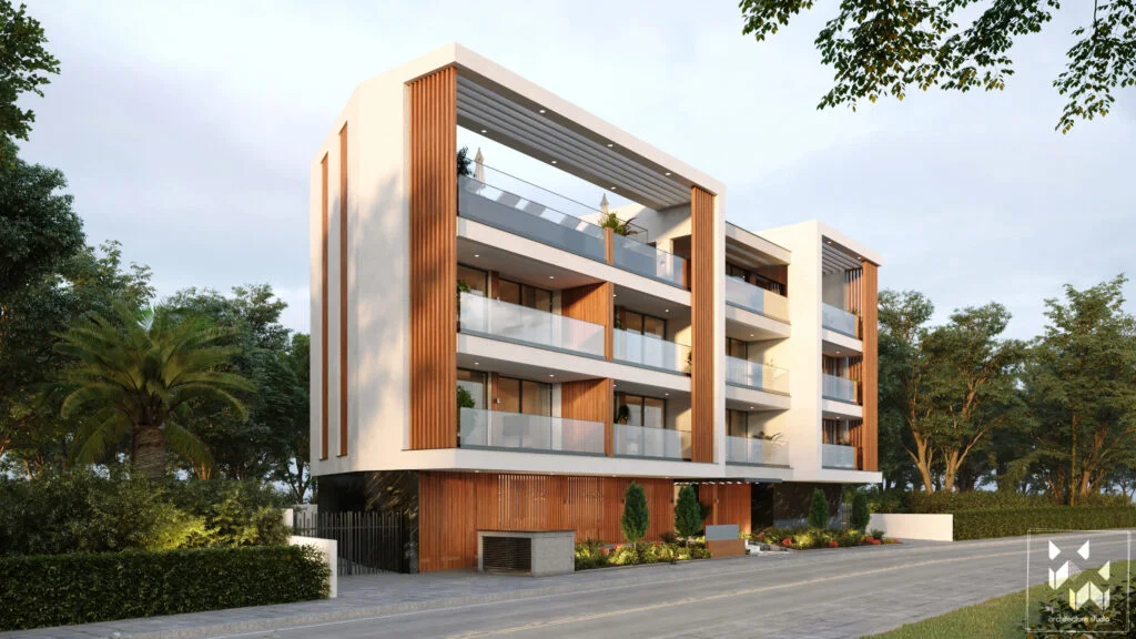 Apartment Building in Larnaca, Cyprus by Christos Christou Architecture Studio
