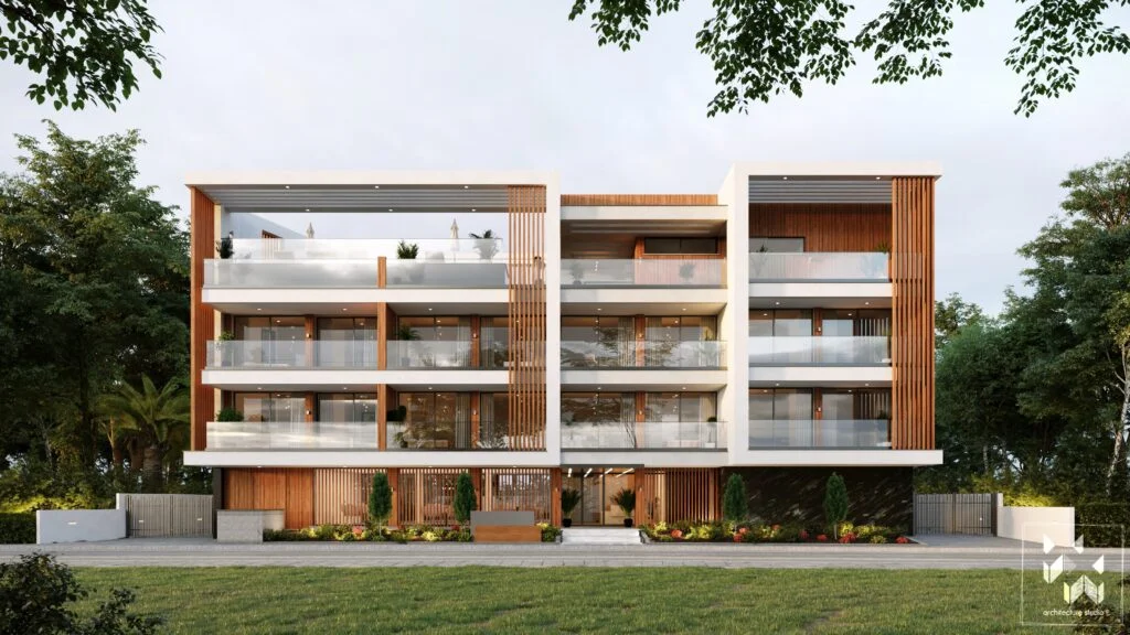 Apartment Building in Larnaca, Cyprus by Christos Christou Architecture Studio