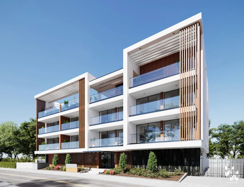 Apartment Building in Larnaca, Cyprus by Christos Christou Architecture Studio