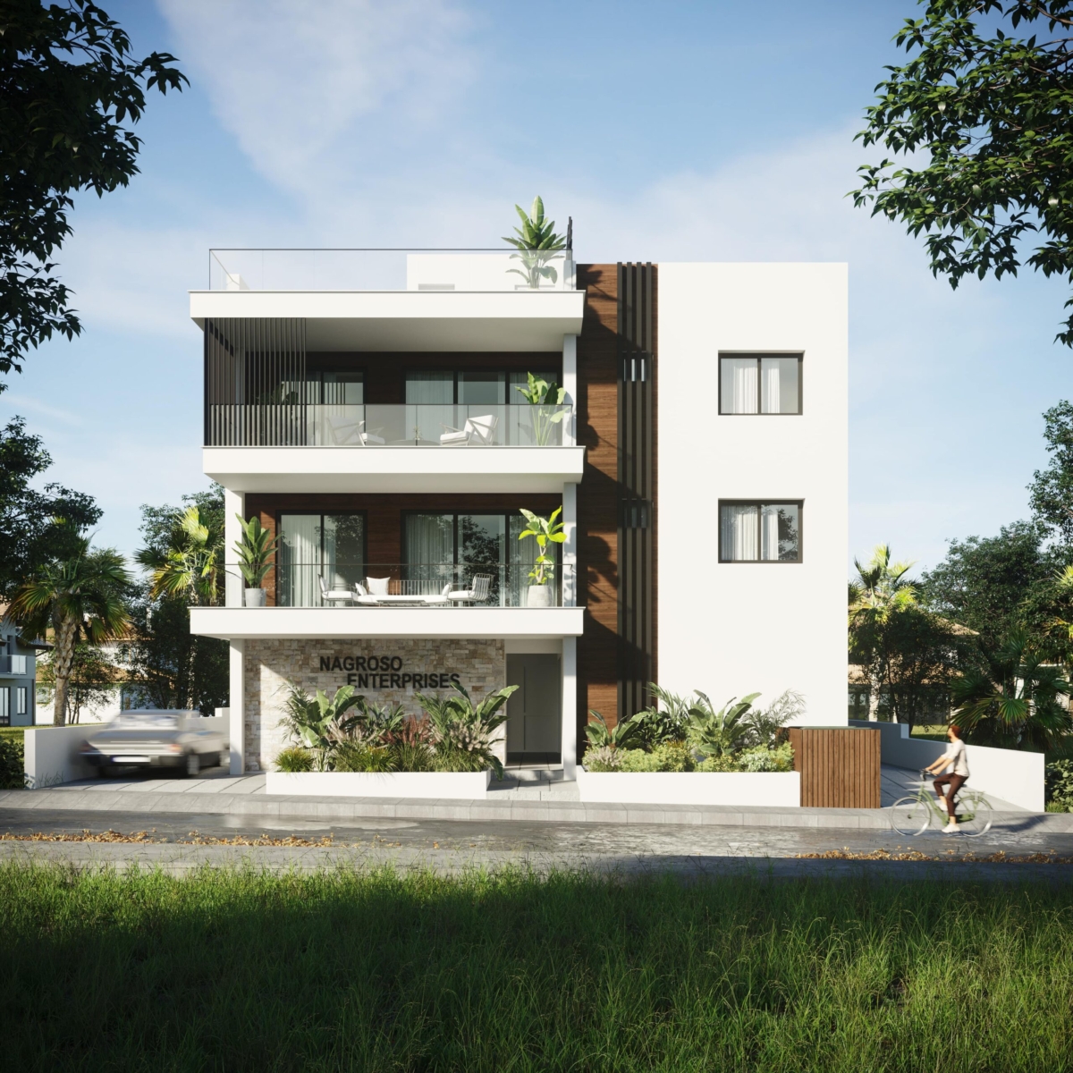 Apartment Building in Nicosia